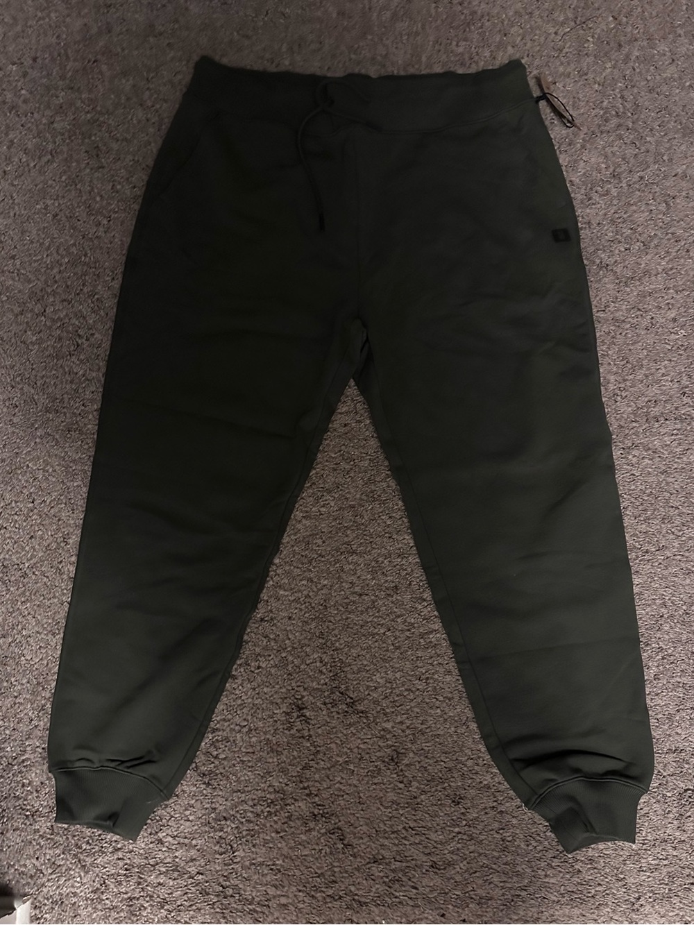 NOBULL Men's Dark Olive Green Jogger Sweatpants